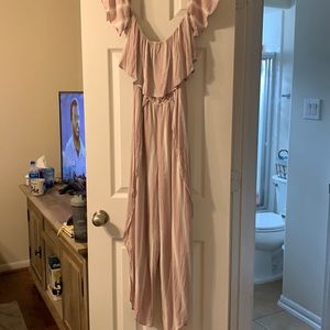 American Eagle Off the shoulder Jumpsuit